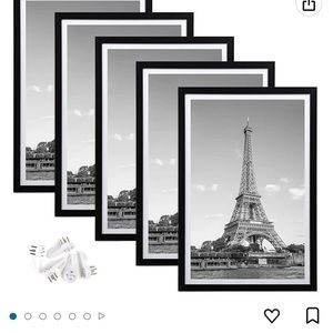 8x12 Picture Frame Set of 5